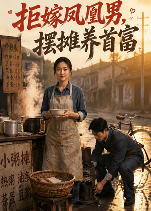 拒嫁风凰男，摆摊养首富（50集）AI短剧
