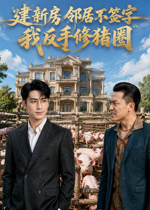 建新房邻居不签字，我反手修猪圈（61集）AI短剧
