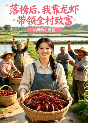 落榜后，我靠龙虾带领全村致富（52集）AI短剧