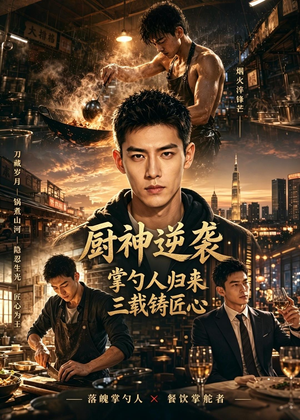 厨神逆袭：掌勺人归来，三载铸匠心（95集）AI短剧