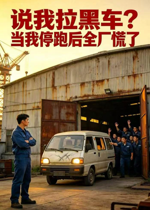 说我拉黑车？当我停跑后全厂慌了（55集）AI短剧