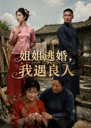 姐姐逃婚，我遇良人（76集）AI短剧