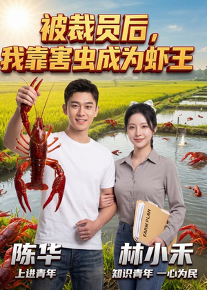 被裁员后，我靠害虫成为虾王（44集）AI短剧