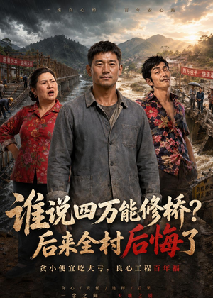 谁说四万能修桥？后来全村后悔了（30集）AI短剧